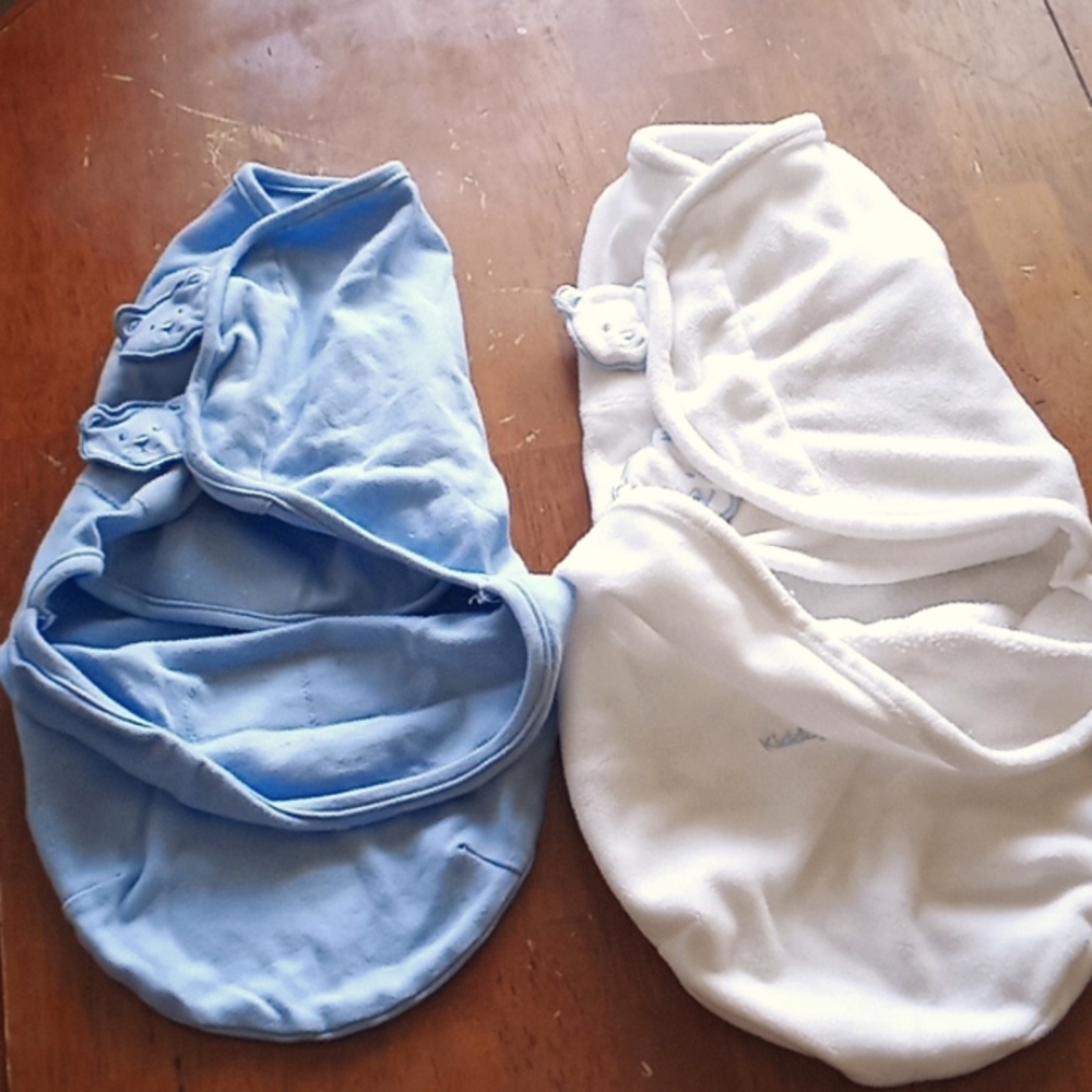 Pair of Kiddopotamus "Swaddle Me"